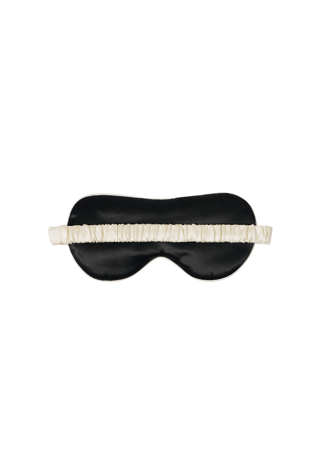 BUBU Kollektion Seiden-Schlafmaske – Rosa/Schwarz
