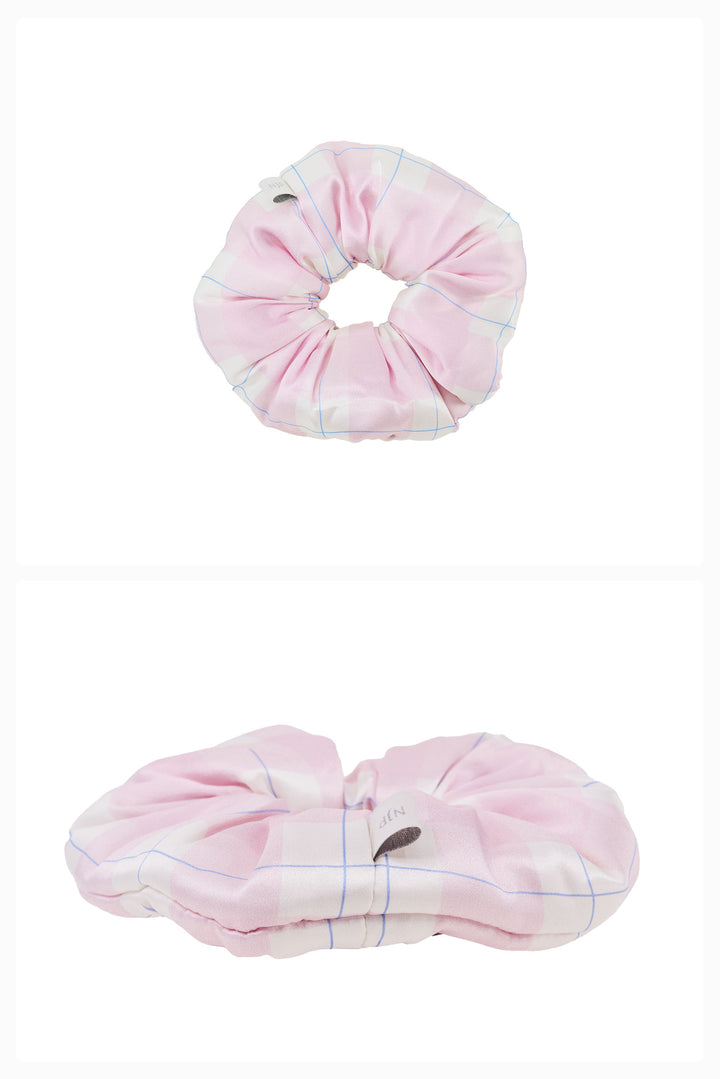 Kiki Cat 22 Momme Silk Scrunchie in 100% mulberry silk by Not Just Pajama - image 13