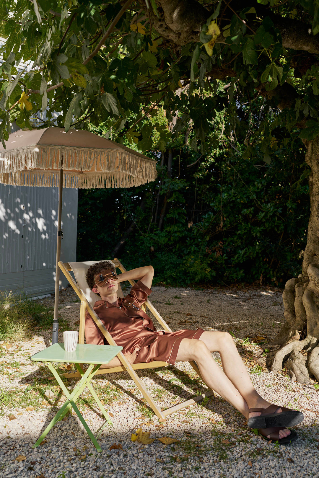 Milo 22 Momme Mulberry Silk Short Sleeve Pajama Set with Crystal Embellished Print