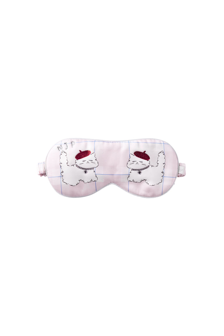 Kiki Cat 22 Momme Silk Sleep Mask