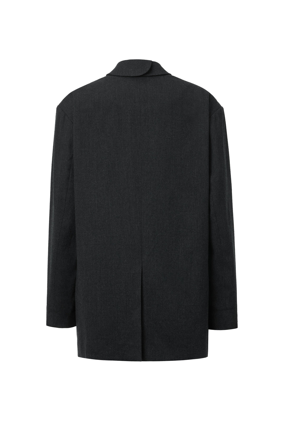 PAJA Farm Edit Classic Wool Blazer - Grey