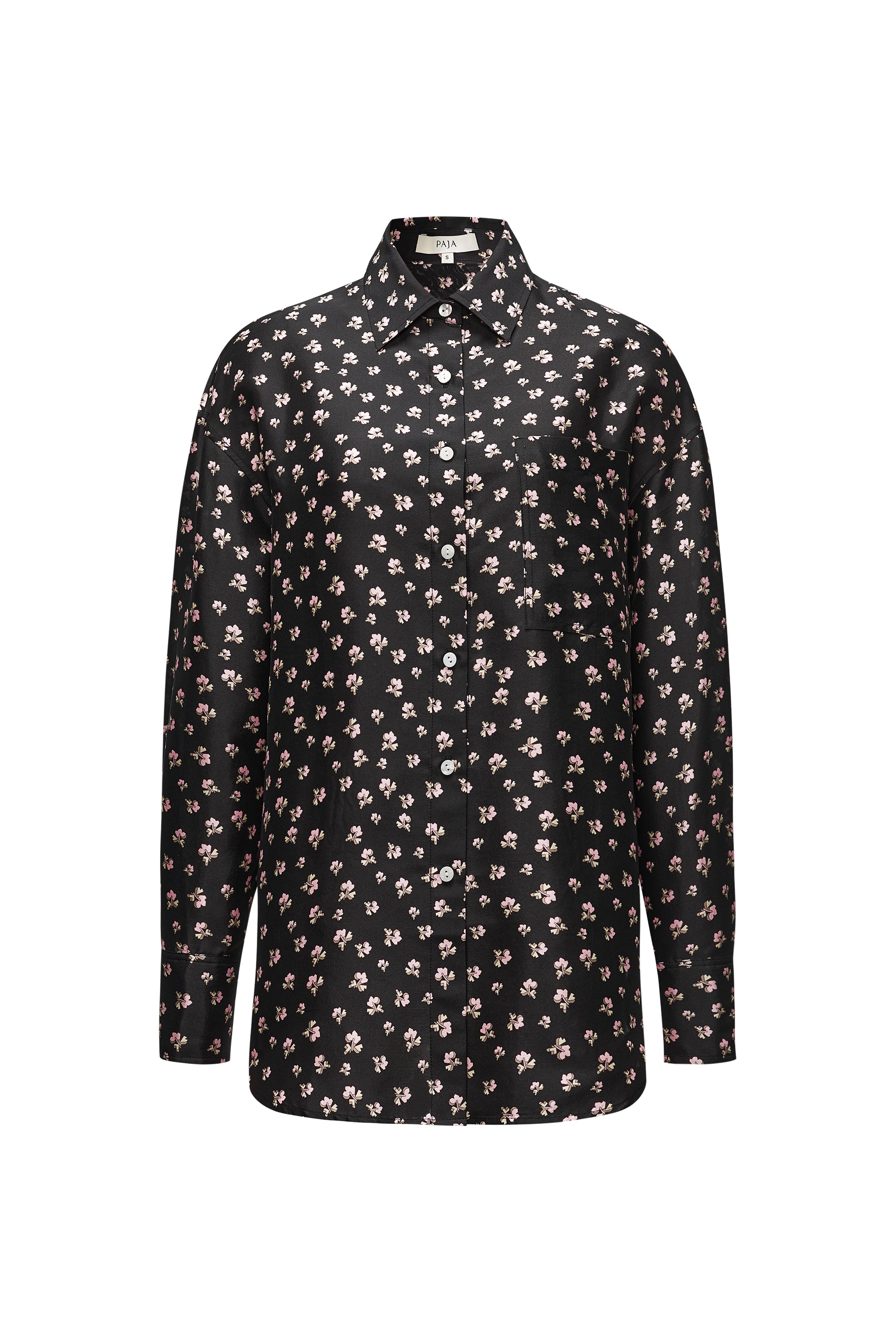 Eanbe 桃源花 SHIRT / BLACK Eanbe 桃源花 SHIRT / BLACK Eanbe