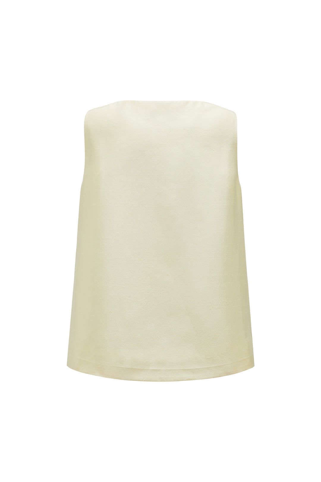 PAJA Out After Brunch Mulberry Silk Sleeveless A-Line Top