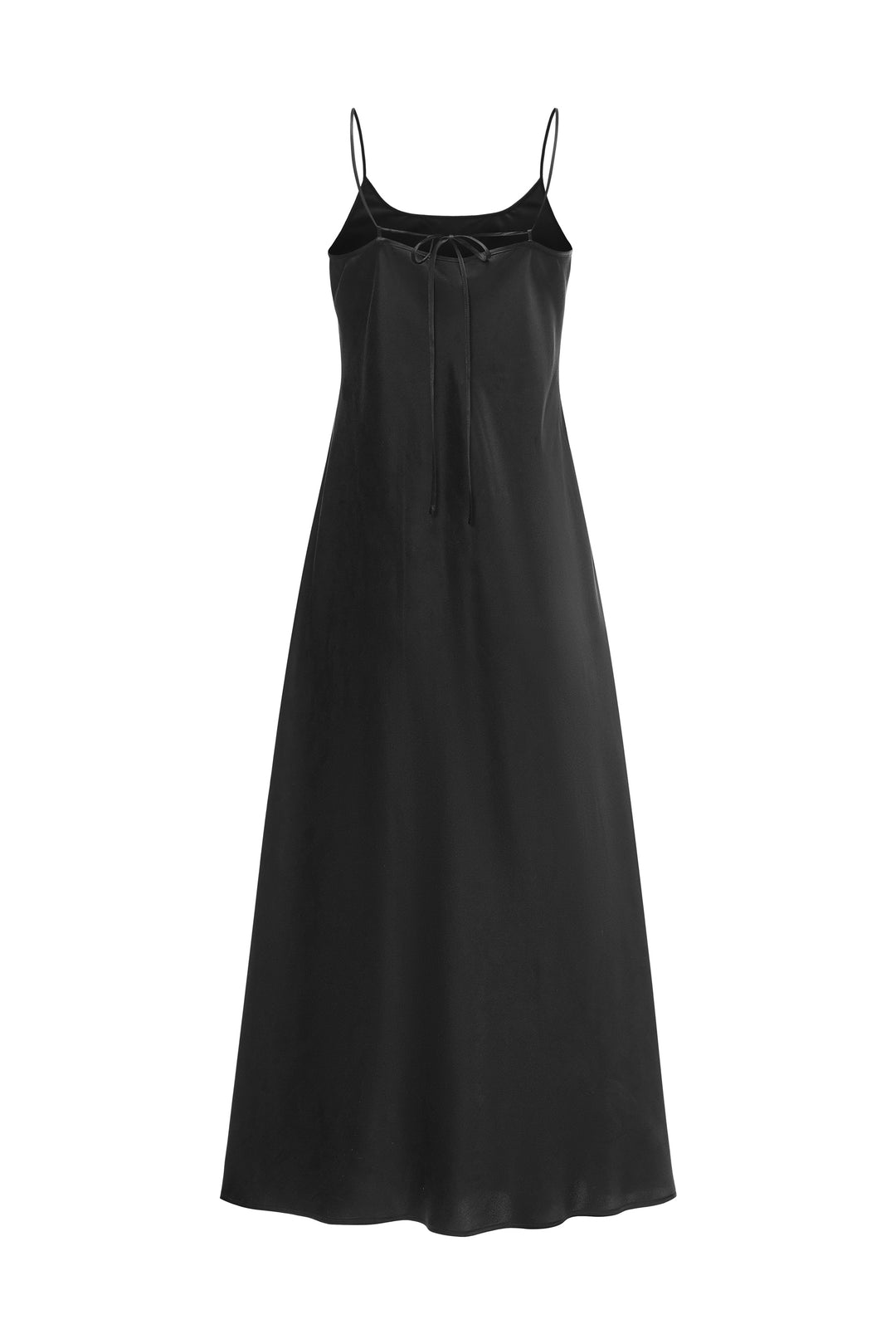 PAJA Out After Brunch Silk Maxi Dress | Adjustable Strap Summer Dress