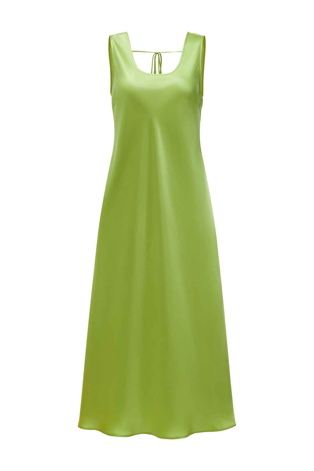 PAJA Out After Brunch Mulberry Silk U-Neck Maxi Dress in 100% mulberry silk by Not Just Pajama - image 11
