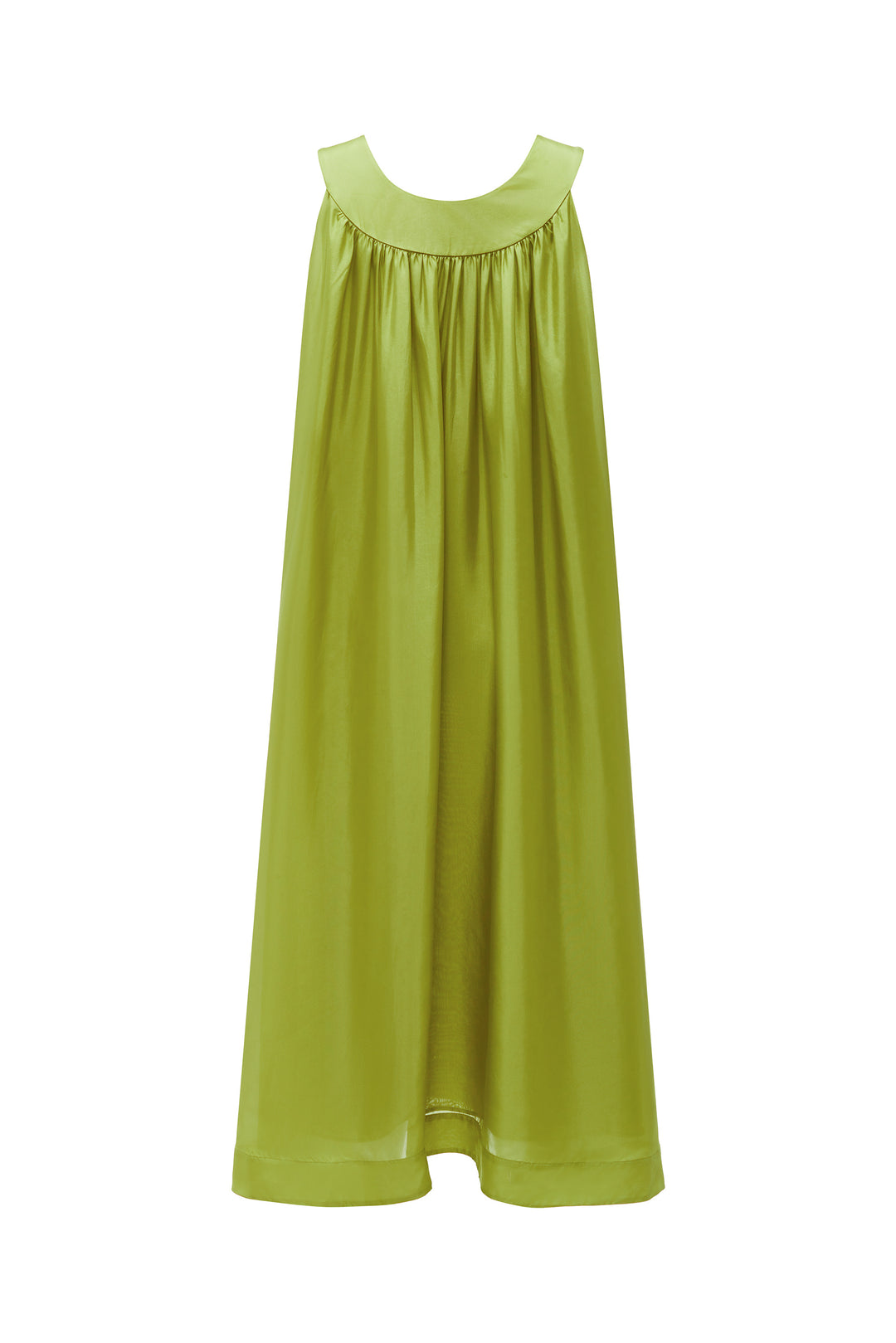 PAJA Out After Brunch Silk Sleeveless Maxi Dress | Summer Vacation Dress in 100% mulberry silk by Not Just Pajama - image 21