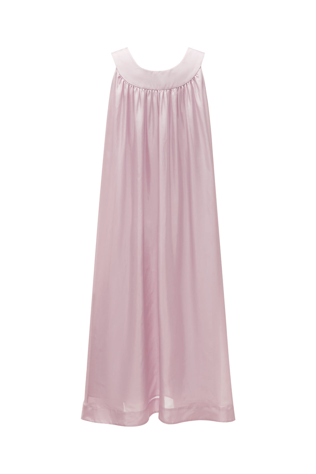PAJA Out After Brunch Silk Sleeveless Maxi Dress | Summer Vacation Dress in 100% mulberry silk by Not Just Pajama - image 10