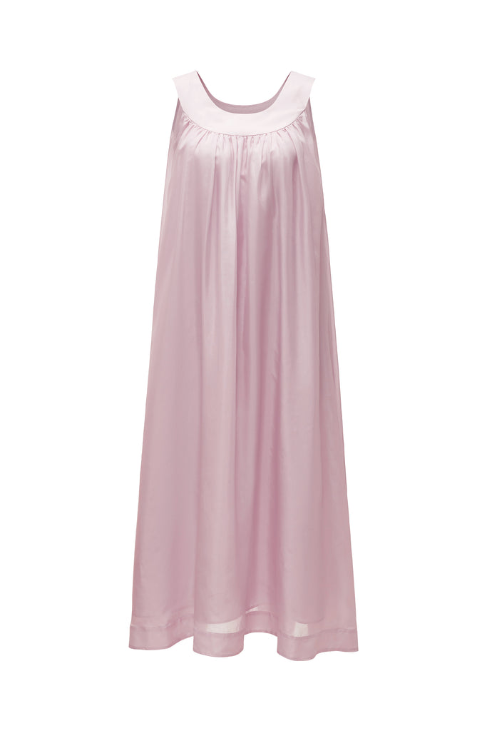 PAJA Silk Maxi Dress | Sleeveless Summer Vacation Dress – Not Just