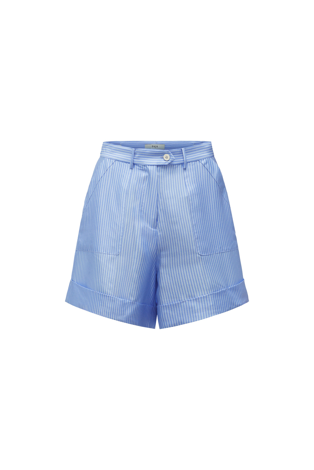 PAJA Out After Brunch Mulberry Silk High-Waisted Shorts