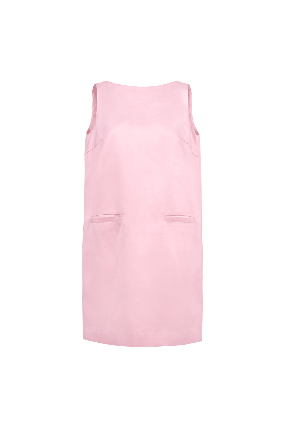My Party 35 Momme Silk Wool Open-Back Bow Dress