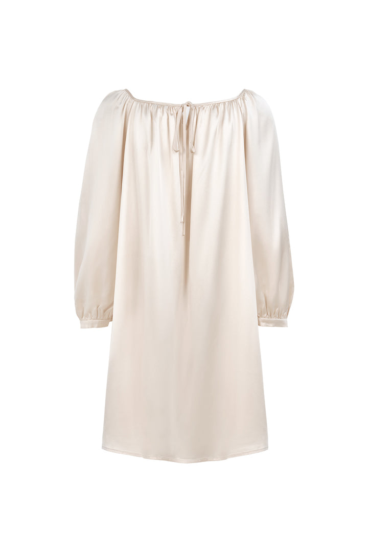My Party 22 Momme Silk Bow Robe