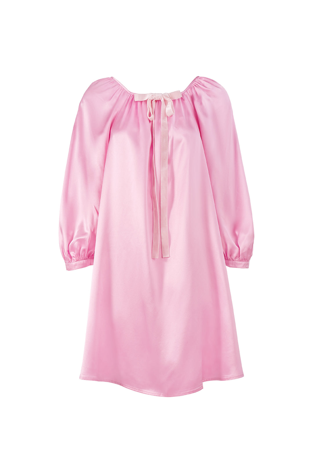 My Party 22 Momme Silk Bow Robe