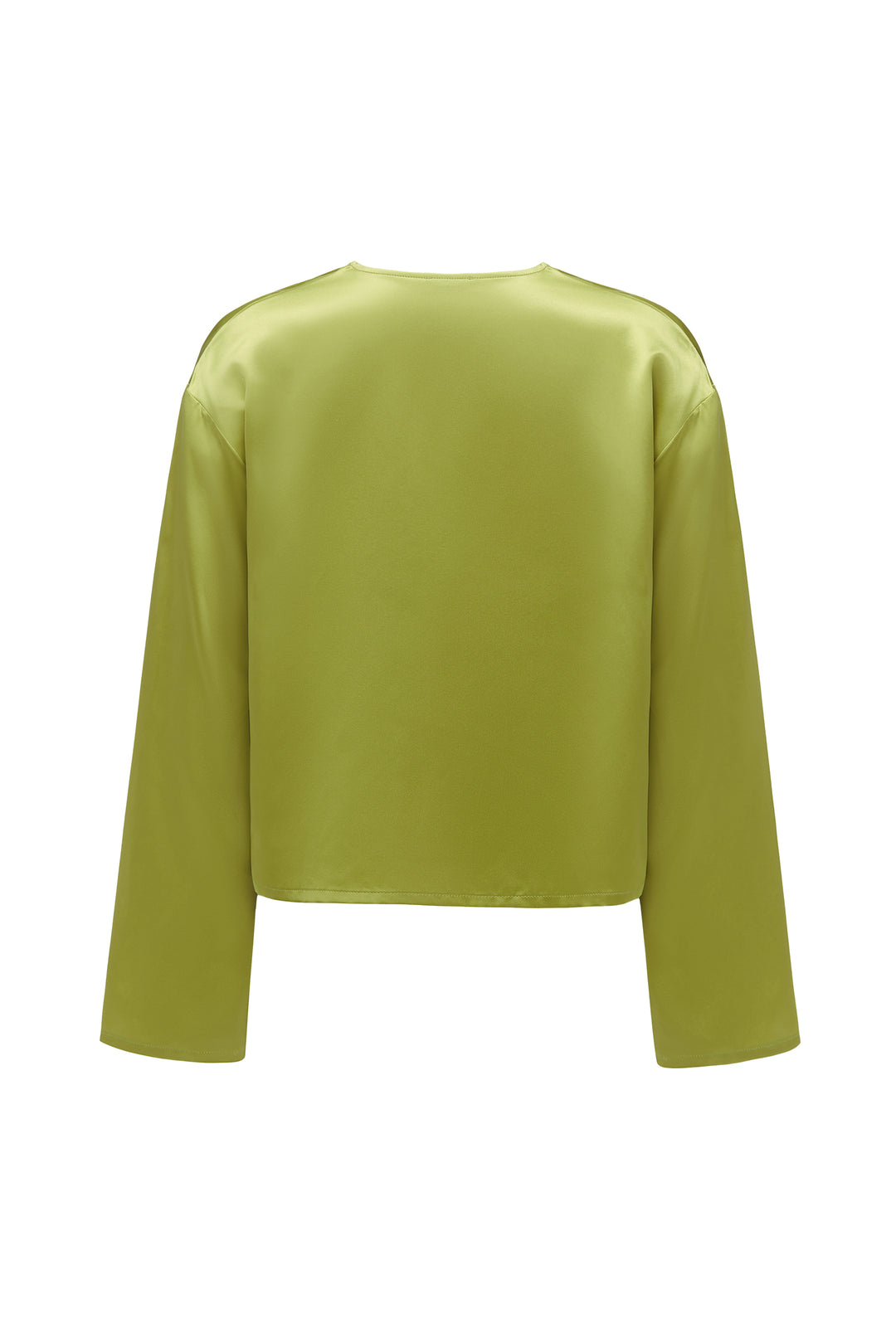 PAJA Beaded Summer Escapes Long Sleeve Blose - Green