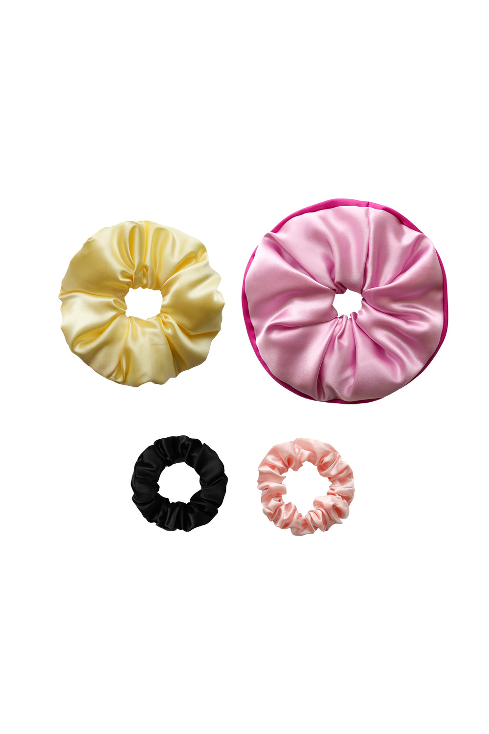Little Joy Gift | Loop-Loop Silk Puffy Scrunchies Gift Box-GIFT BOX SET-Not Just Pajama