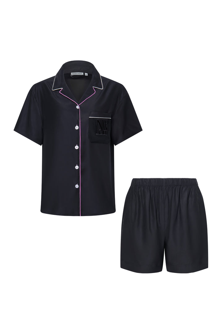 Gloss of Water | HydraSilk 22mm Luxe Hydration Short Pajamas Set