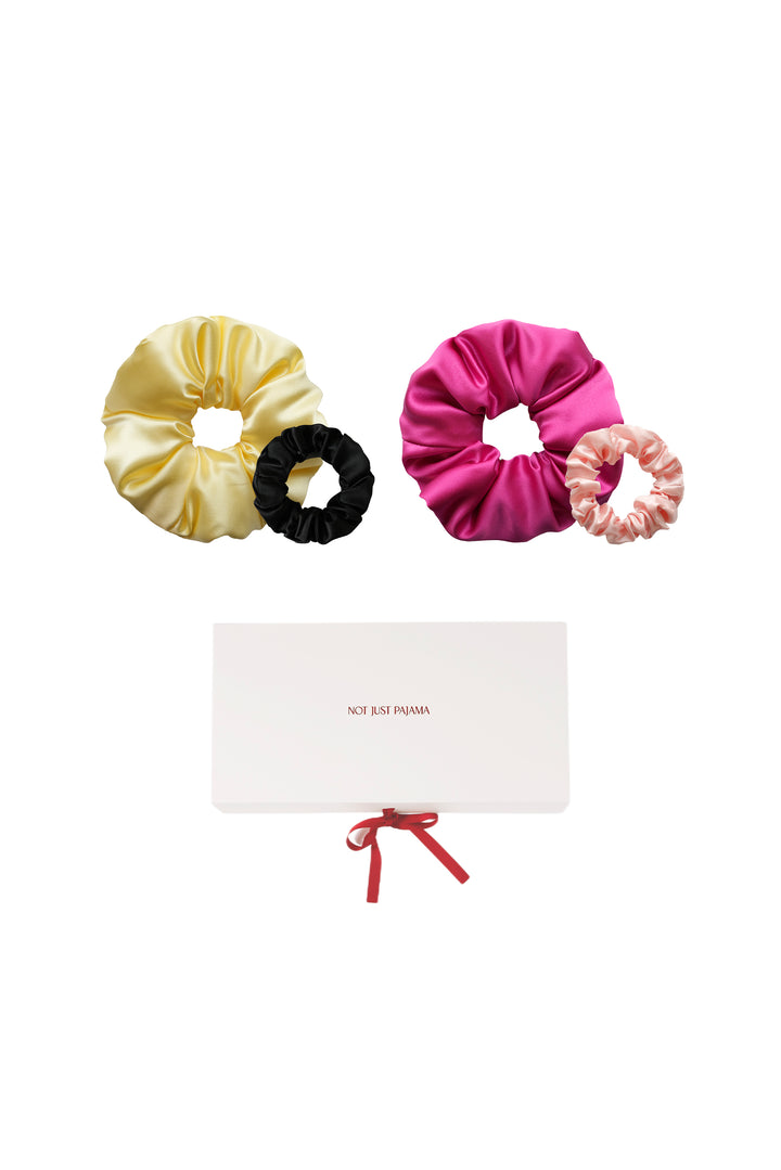 Little Joy Gift | Loop-Loop Silk Scrunchies Gift Box