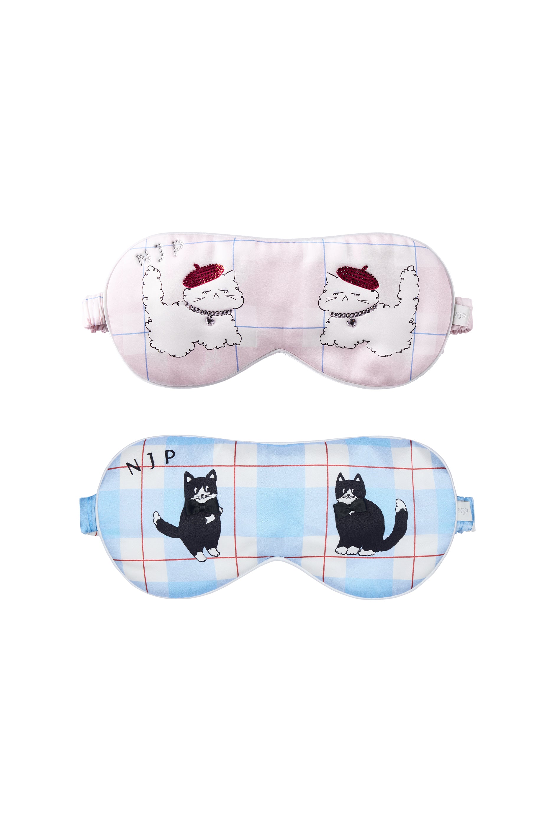 Kiki & Milo Silk Eye Mask Couple Gift Set