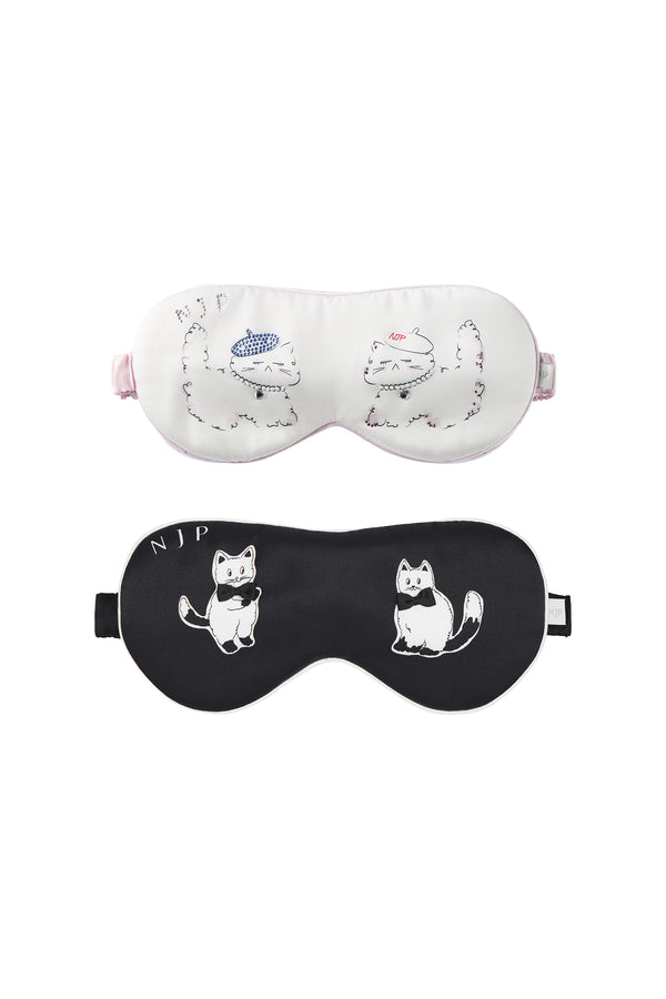Kiki & Milo Silk Eye Mask Couple Gift Set