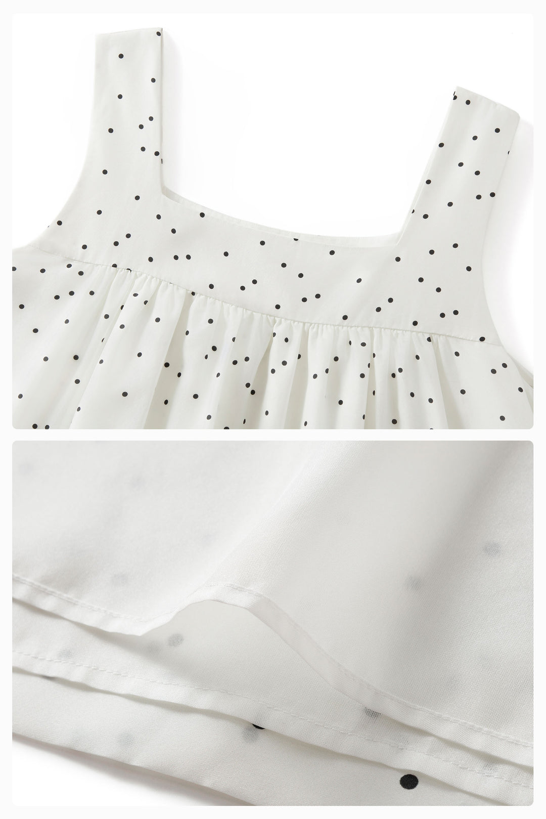 PAJA Out After Brunch Silk Polka Dot Camisole Dress | Summer Vacation Maxi Dress in 100% mulberry silk by Not Just Pajama - image 8