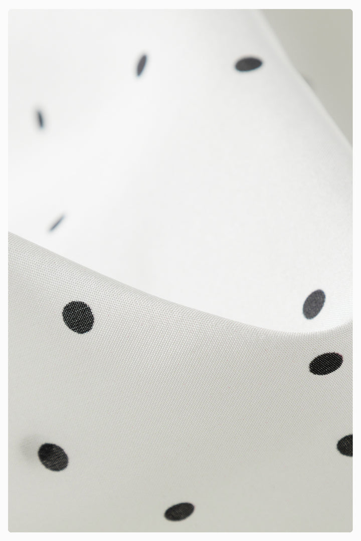 PAJA Out After Brunch Silk Polka Dot Camisole Dress | Summer Vacation Maxi Dress in 100% mulberry silk by Not Just Pajama - image 9