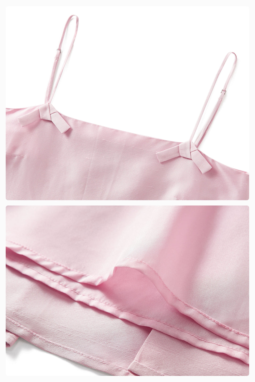 PAJA Out After Brunch Mulberry Silk Pleated Slip Dress with Adjustable Straps in 100% mulberry silk by Not Just Pajama - image 10