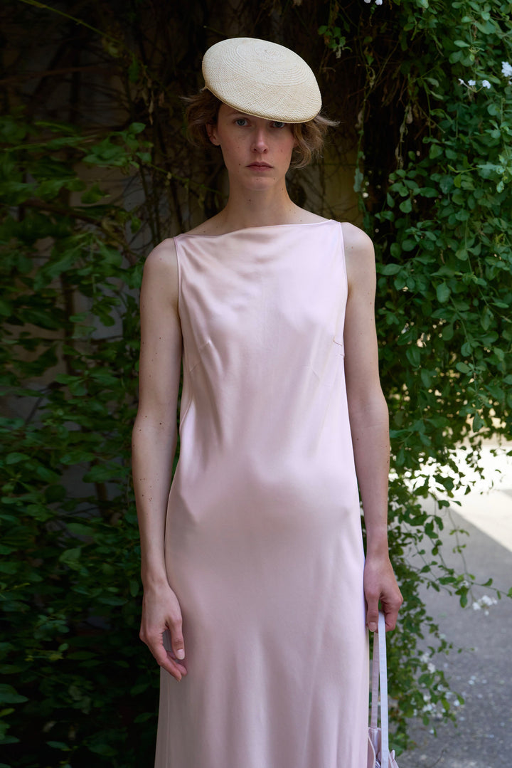 PAJA Out After Brunch Silk Maxi Dress | Bias Cut Slip Dress in 100% mulberry silk by Not Just Pajama - image 4