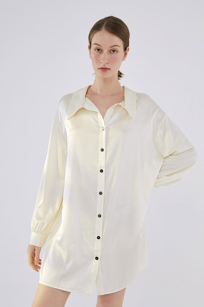 Premium Women Silk Sleepwear - Not Just Pajama