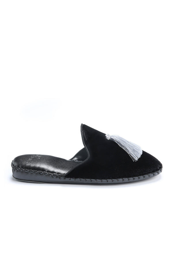 Men Classic Handmade Velvet Slippers (Tassels)